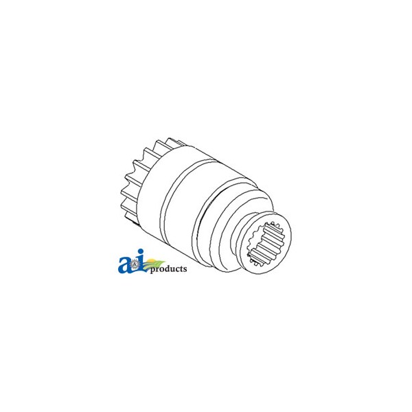 Starter Drive 2.4" x5.5" x2.3"